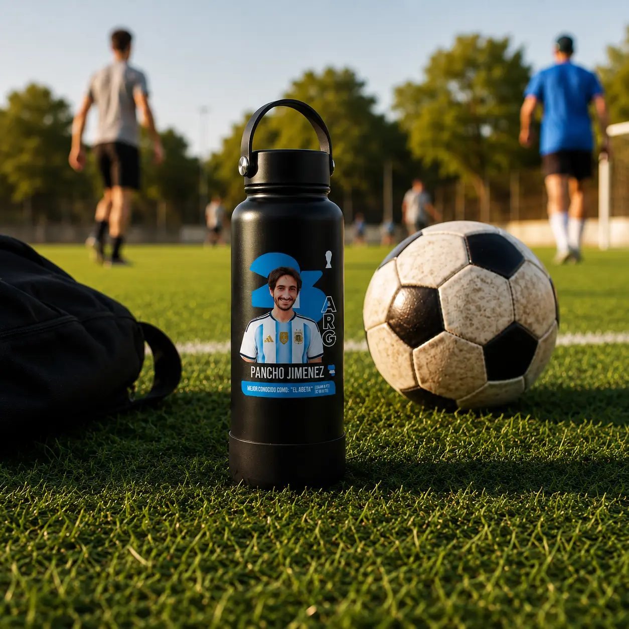 Botella personalizada lifestyle